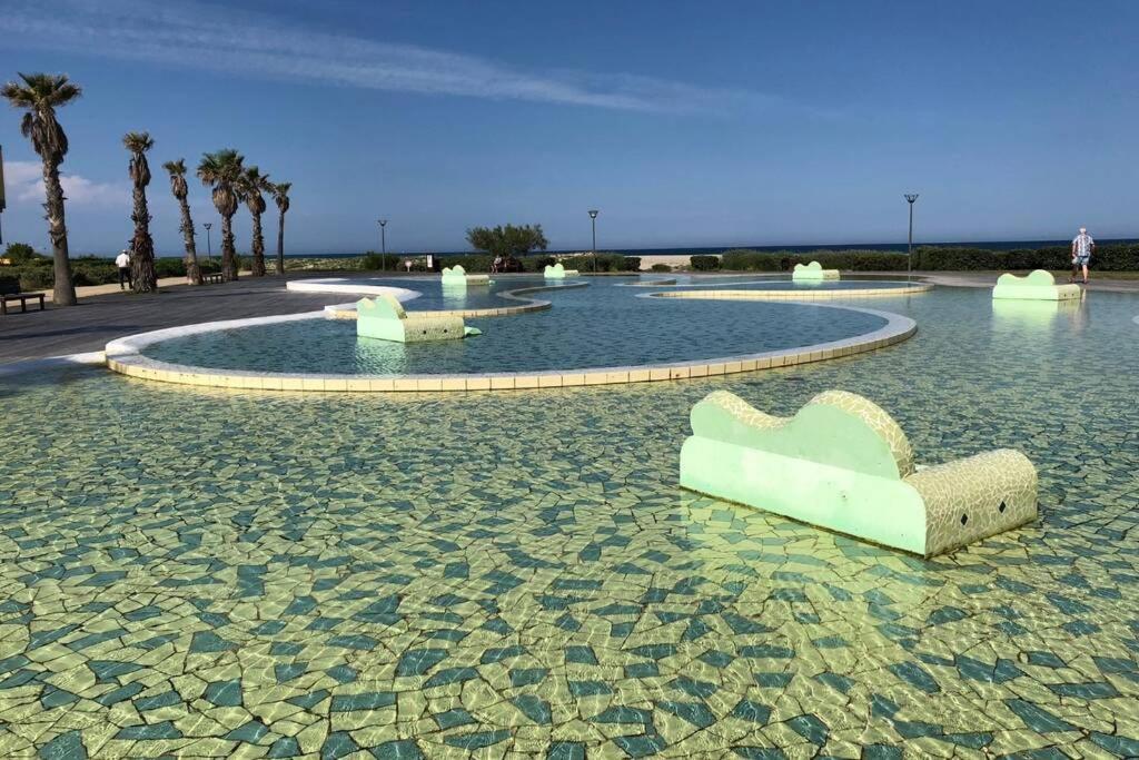 Barcaresa-La Perle Vue Mer Pieds Dans L'Eau Clim Wifi Leucate Exterior foto