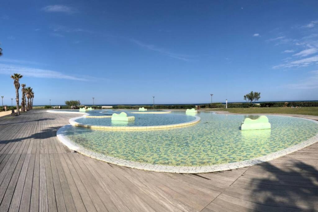 Barcaresa-La Perle Vue Mer Pieds Dans L'Eau Clim Wifi Leucate Exterior foto