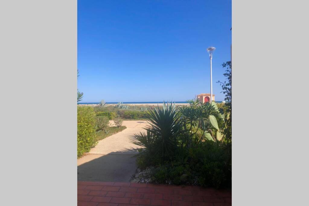 Barcaresa-La Perle Vue Mer Pieds Dans L'Eau Clim Wifi Leucate Exterior foto