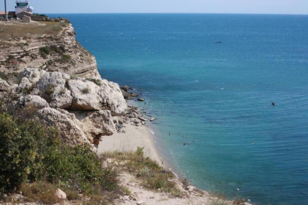 Barcaresa-La Perle Vue Mer Pieds Dans L'Eau Clim Wifi Leucate Exterior foto