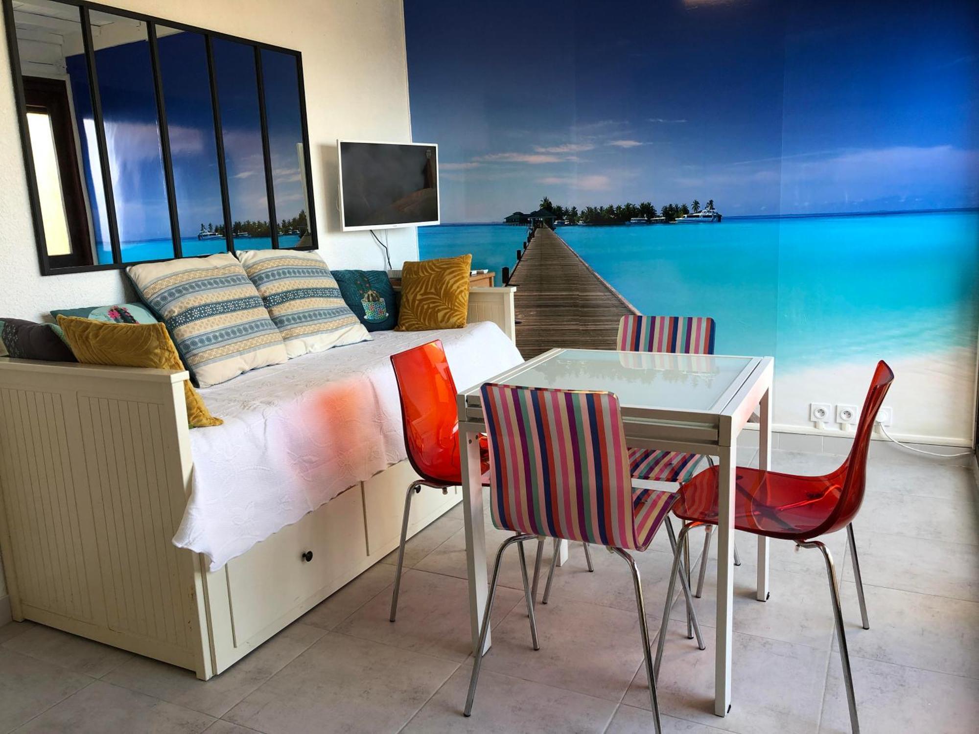 Barcaresa-La Perle Vue Mer Pieds Dans L'Eau Clim Wifi Leucate Exterior foto